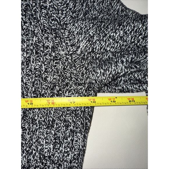 VINTAGE Karen Scott Sweater Black Blend Cardigan - Large - Picture 5 of 7